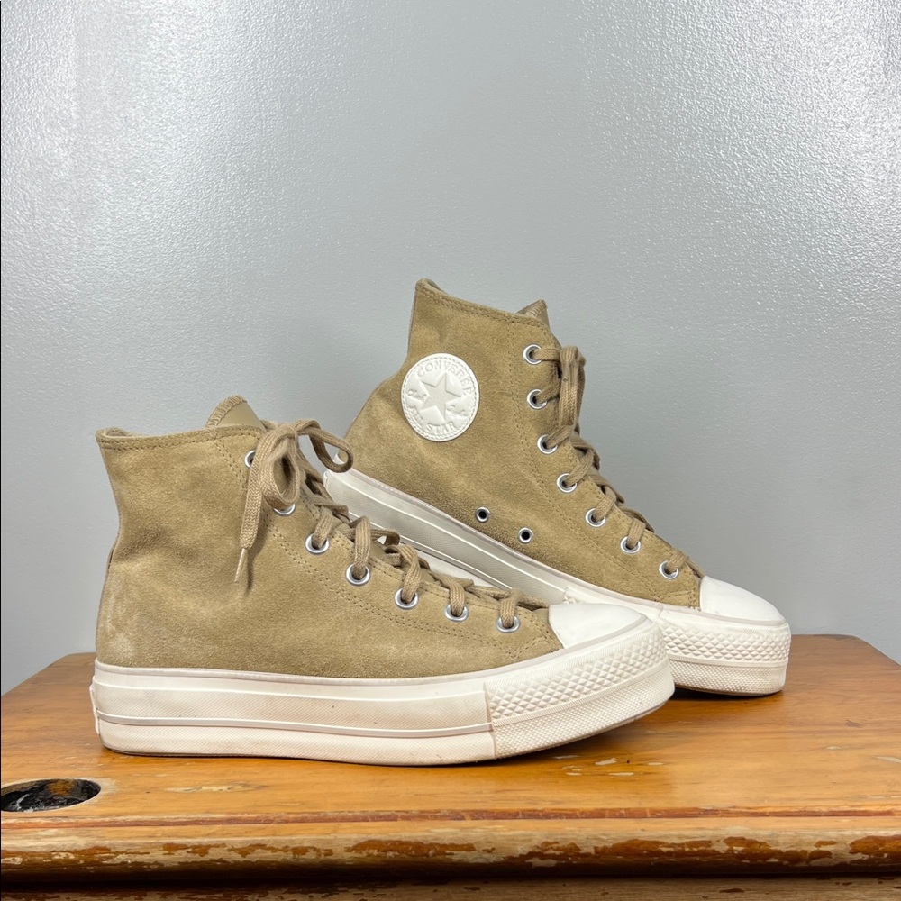 Converse Chuck Taylor High Top Suede Sneakers